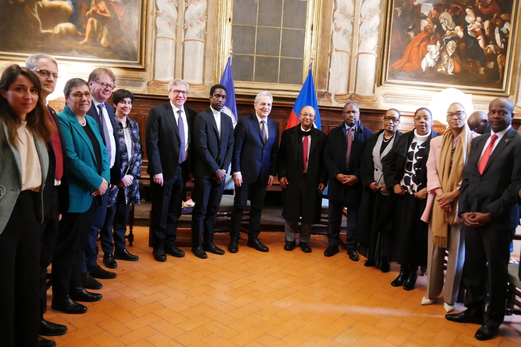 A Sant'Egidio la visita del Capo dello Stato della Repubblica di Haiti